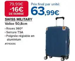 Costco SWISS MILITARY Valise offre