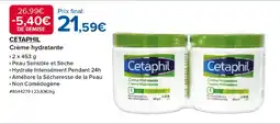 Costco CETAPHIL Crème hydratante offre