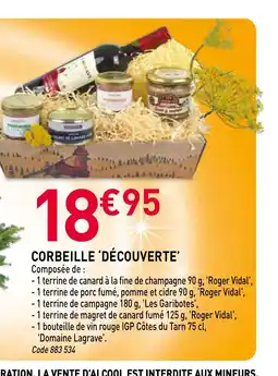 RAGT Jardin & Maison Corbeille 'découverte offre