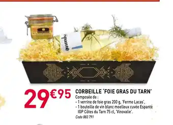 RAGT Jardin & Maison Corbeille foie gras du tarn offre