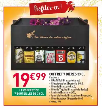 RAGT Jardin & Maison Coffret 7 bières offre