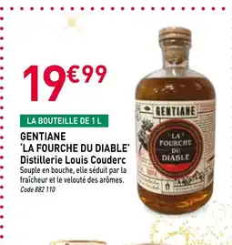 RAGT Jardin & Maison GENTIANE 'LA FOURCHE DU DIABLE' Distillerie Louis Couderc offre