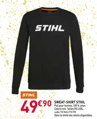 RAGT Jardin & Maison STIHL Sweat-shirt offre