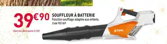 RAGT Jardin & Maison Souffleur à batterie offre