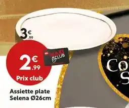 Maxi Bazar Assiette plate Selena offre