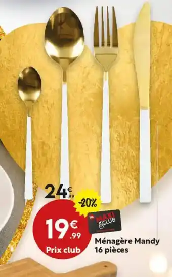 Maxi Bazar Ménagère Mandy offre