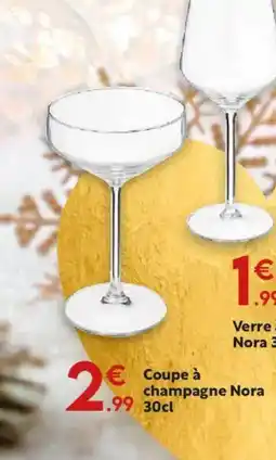 Maxi Bazar Coupe à champagne Nora offre