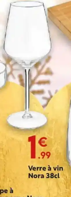 Maxi Bazar Verre à vin Nora offre