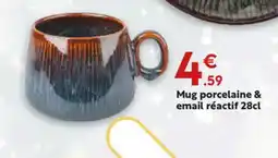 Maxi Bazar Mug porcelaine & email réactif offre