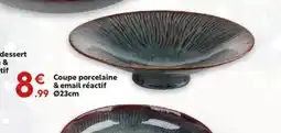 Maxi Bazar Coupe porcelaine & email réactif offre