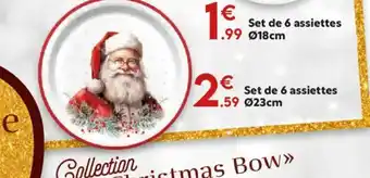Maxi Bazar Set de 6 assiettes offre