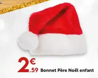 Maxi Bazar Bonnet Père Noël enfant offre
