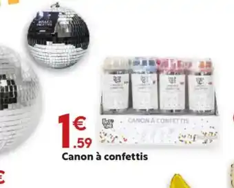 Maxi Bazar Canon à confettis offre