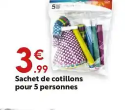 Maxi Bazar Sachet de cotillons pour 5 personnes offre