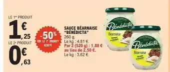 E.Leclerc Express BÉNÉDICTA Sauce béarnaise offre