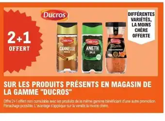 E.Leclerc Express DUCROS Sur les produits présents en magasin de la gamme offre