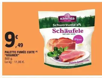 E.Leclerc Express KRANMER Palette fumée cuite offre
