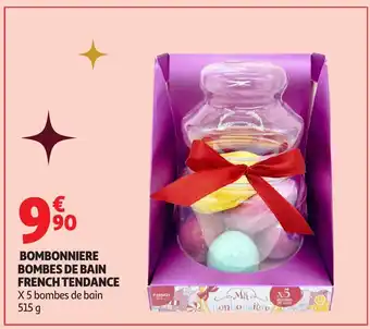 Auchan Bombonniere bombes de bain french tendance offre