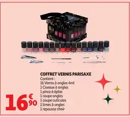 Auchan Coffret vernis parisaxe offre