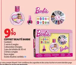 Auchan Coffret beauté barbie offre