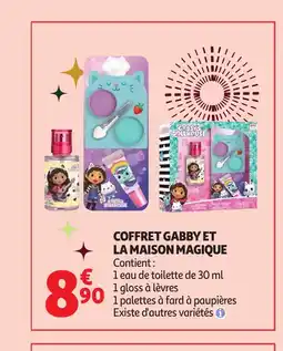 Auchan Coffret gabby et la maison magique offre