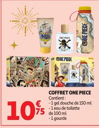 Auchan Coffret one piece offre