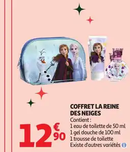 Auchan Coffret la reine des neiges offre