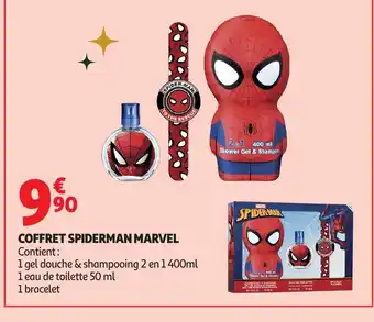 Auchan Coffret spiderman marvel offre