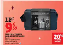 Auchan Trousse de toilette homme ulric de varens offre