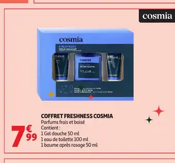 Auchan COSMIA Coffret freshness offre
