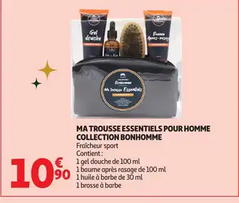 Auchan Matrousse essentiels pour homme collection bonhomme offre