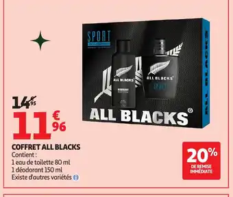 Auchan Coffret all blacks offre