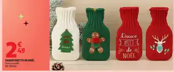 Auchan Chaufferette de noël offre