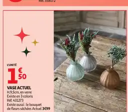 Auchan ACTUEL Vase offre