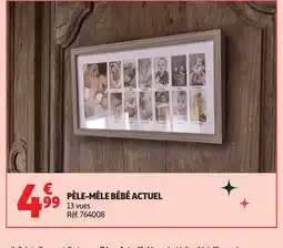 Auchan ACTUEL Pèle-mêle bébé offre