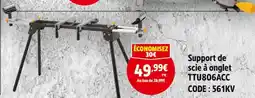 Screwfix Support de scie à onglet ttu806acc offre