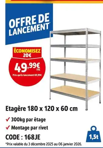 Screwfix Etagère offre