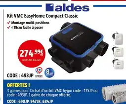 Screwfix Aldes kit vmc easyhome compact classic offre