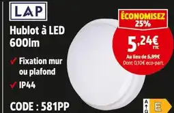 Screwfix Lap hublot à led 600lm offre