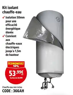 Screwfix Kit isolant chauffe-eau offre