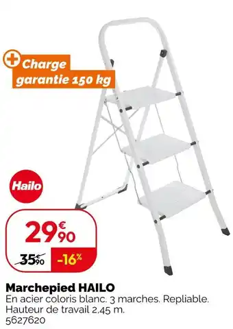 Weldom Hailo marchepied offre