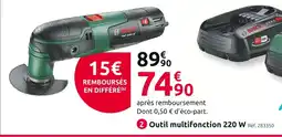 Mr Bricolage Bosch outil multifonction offre