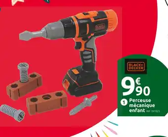Mr Bricolage Black & decker perceuse mécanique enfant offre