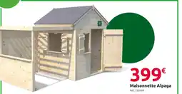 Mr Bricolage Maisonnette alpaga offre