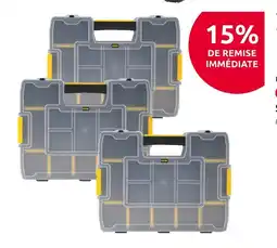 Mr Bricolage Stanley lot de 3 organiseurs sortmaster junior offre