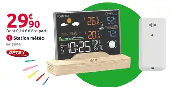 Mr Bricolage Optex station météo offre