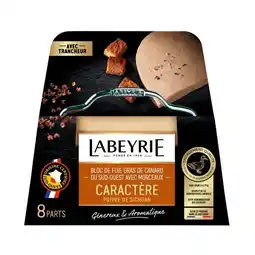 Carrefour Market Labeyrie bloc de foie gras de canard i.g.p. du sud ouest avec morceaux offre