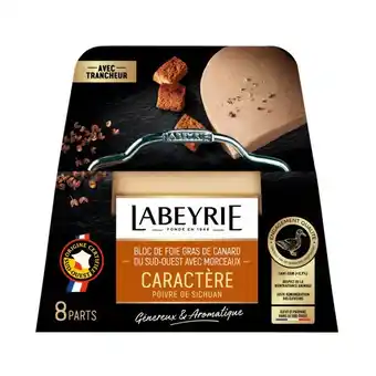 Labeyrie bloc de foie gras de canard i.g.p. du sud ouest avec morceaux