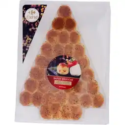 Carrefour Market Carrefour extra sapin brioché coeur fondant chèvre tomate offre