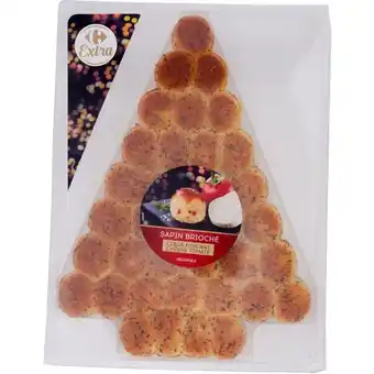 Carrefour Market Carrefour extra sapin brioché coeur fondant chèvre tomate offre